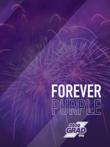 2020 grad tablet forever purple